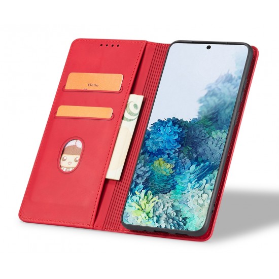 Bodycell Θήκη - Πορτοφόλι Samsung Galaxy S23 FE - Red