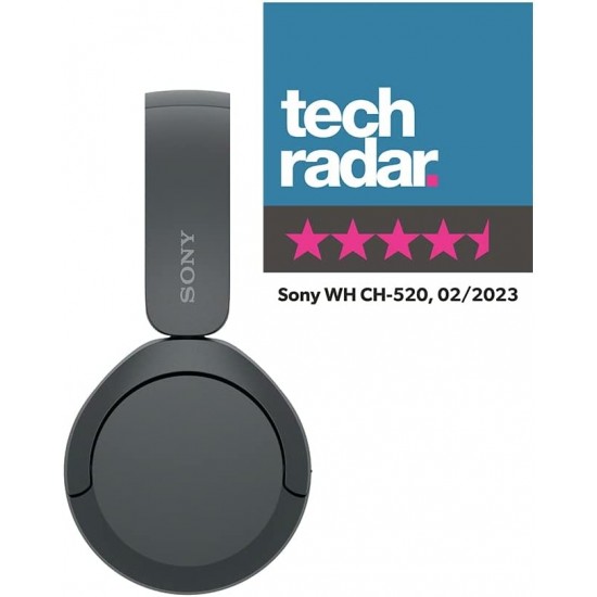 Sony Wireless Headphones WH-CH520 - Ασύρματα Ακουστικά Κεφαλής Bluetooth - Black